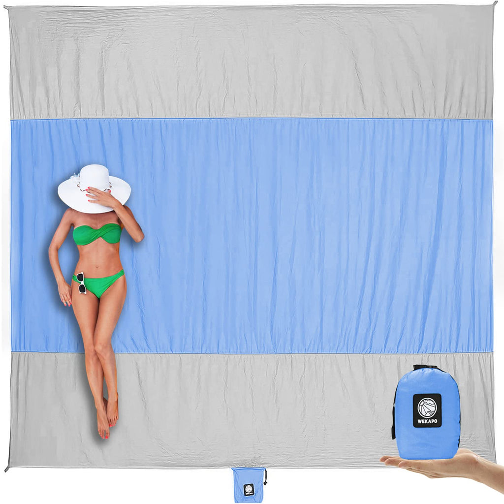 Beach Blanket Sandproof Waterproof, Extra Large Beach Mat