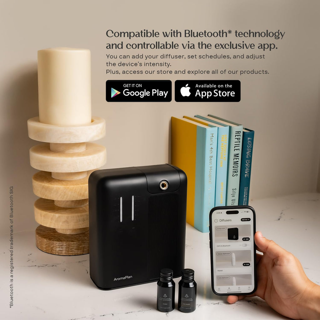 Smart Scent Diffuser Whole House + 2 Scents - 5 Star Hotel, Cold Air