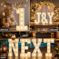 Large Marquee Letter J, 3FT Battery Operated, Easy to Assemble
