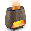 Essential Oil Diffuser : 4-in-1 Himalayan Salt Lamp(Black)