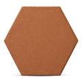 Lincoln Hexagon Saltillo Tile 8.5" x 7.5" | Unsealed Handmade Mexican Tile - (20, 8.5" x 7.5" Hexagon Saltillo)