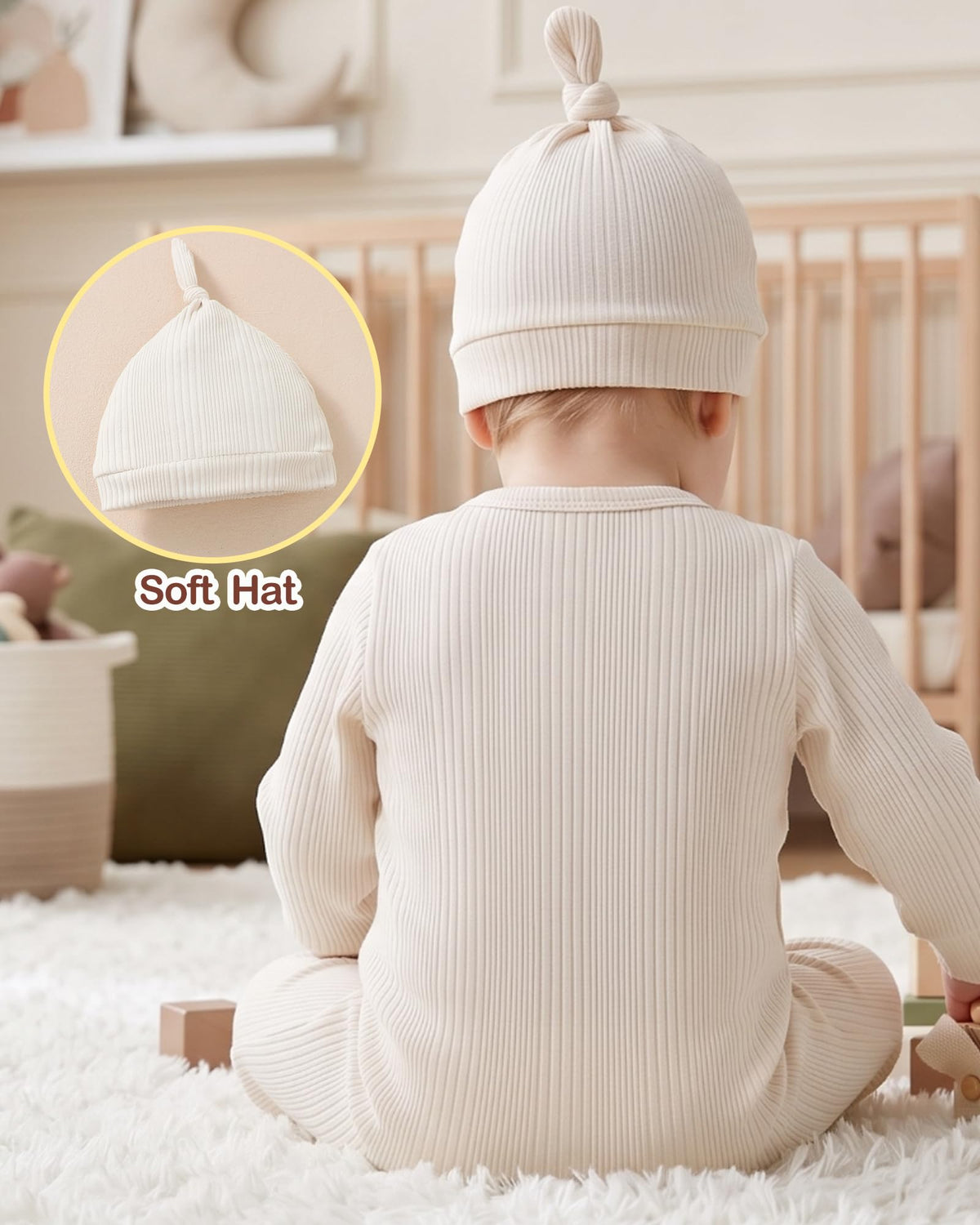 Preemie Baby Boy Clothes Newborn Outfits Unisex Baby Romper Hat Set