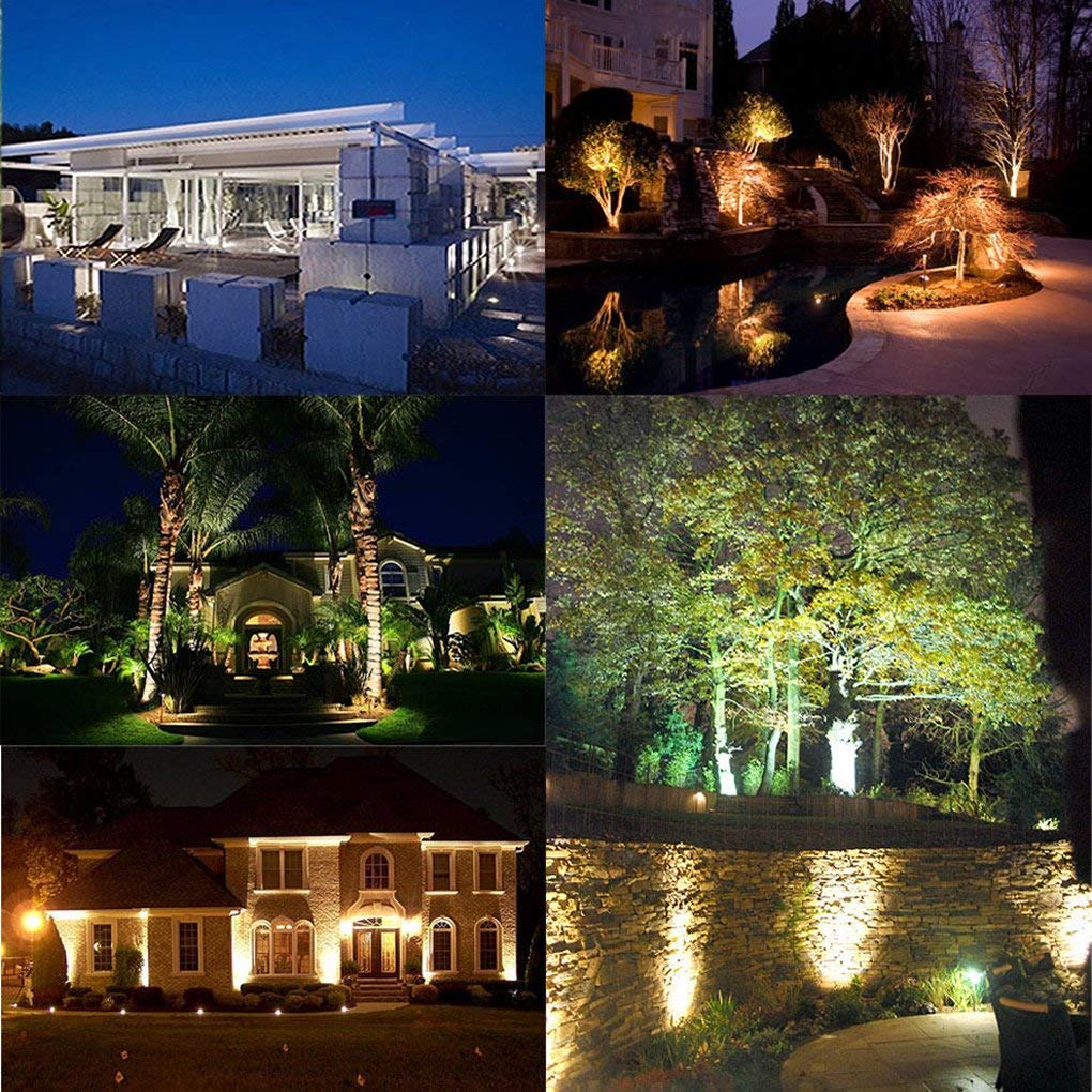 Z Outdoor Landscape LED Lighting 5W Waterproof Graden Lights COB Led Spotlights with Spiked Stand for Lawn Decorative