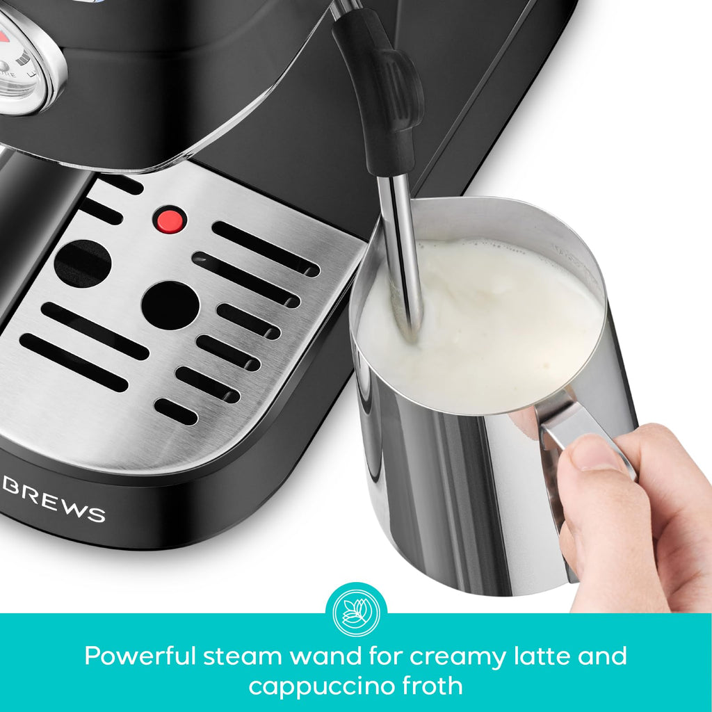 Espresso Machine, Espresso Coffee Maker with Steam Wand