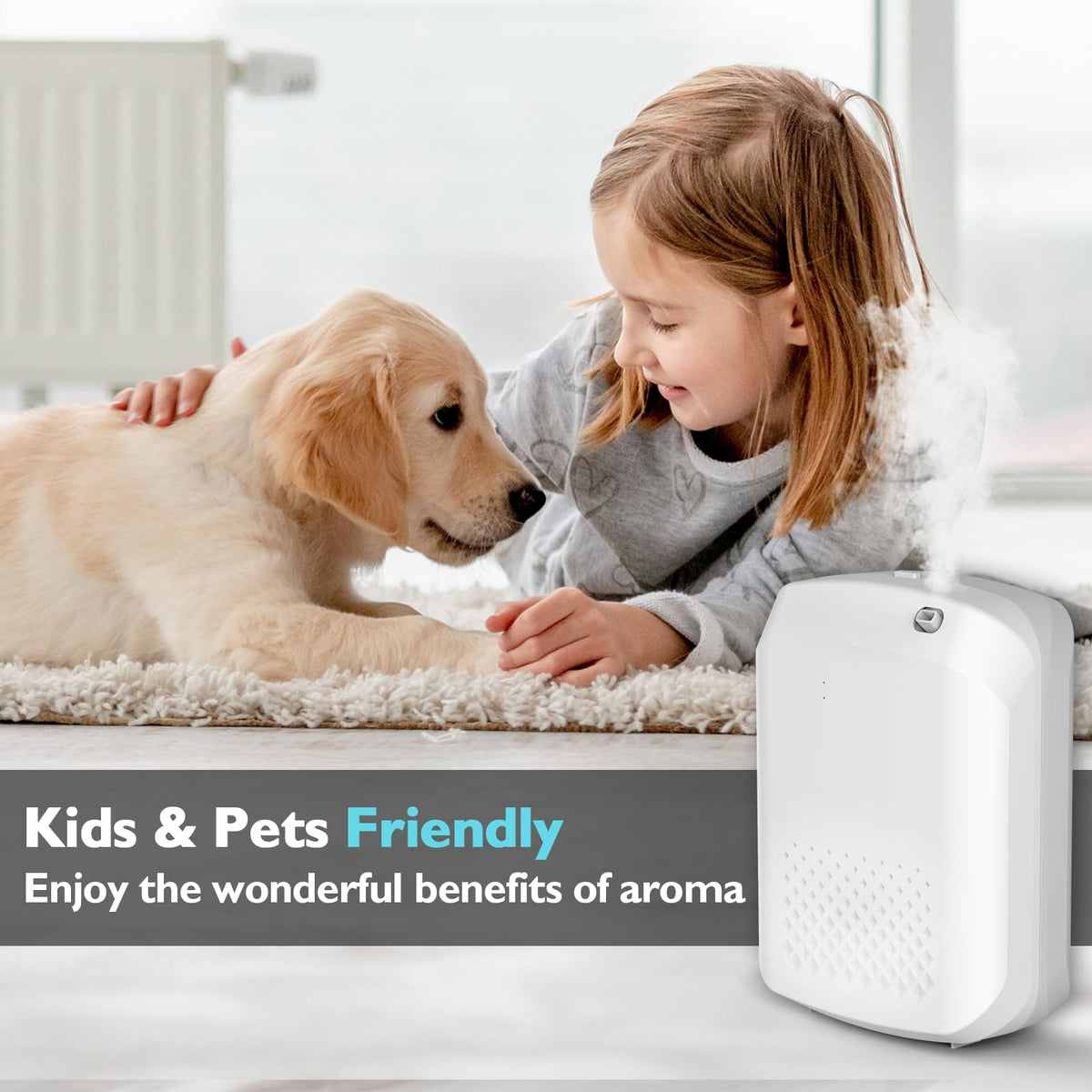 Scent Air Machine, Smart Waterless Essential Oil Diffuser