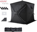 Outdoor Sauna Tent Pro, Portable Steam & Dry Sauna for 4 Persons with Velcro