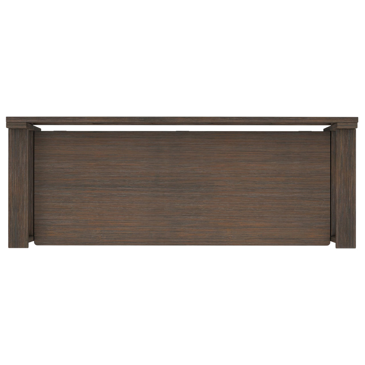 Amherst 48" Wide Solid Wood Storage Bench in Farmhouse Brown
