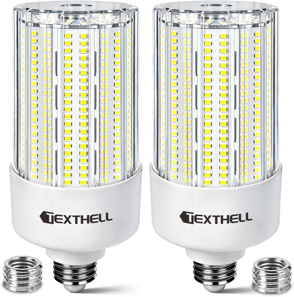 LED Corn Light Bulbs 80W 12000 Lumens 600W Incandescent Equivalent E26 Medium / E39 Mogul Base 5000K Daylight White