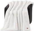 Euphoria Faux Fur Throw Blanket, Warm Fluffy, Luxury Bedroom Decor, Blankets, Machine Washable, 50-inch x 70-inch