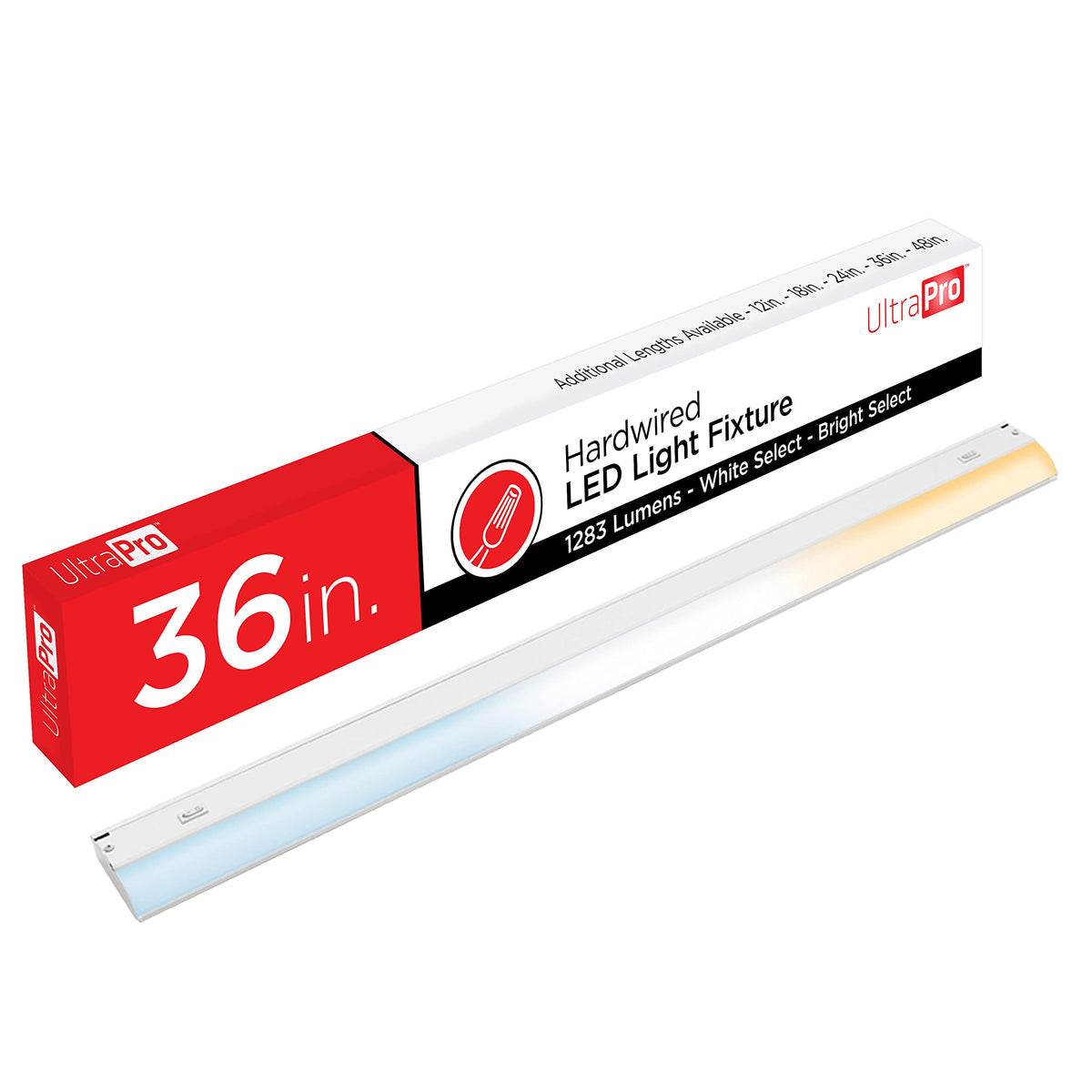 36 Inch Hardwired Under Cabinet Light, Dimmable 1283 Lumens
