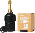 Champagne Chiller | NEW | Award-Winning Iceless Design with Detachable Bottle Stopper | Keeps Wine Cold up to 6 Hours