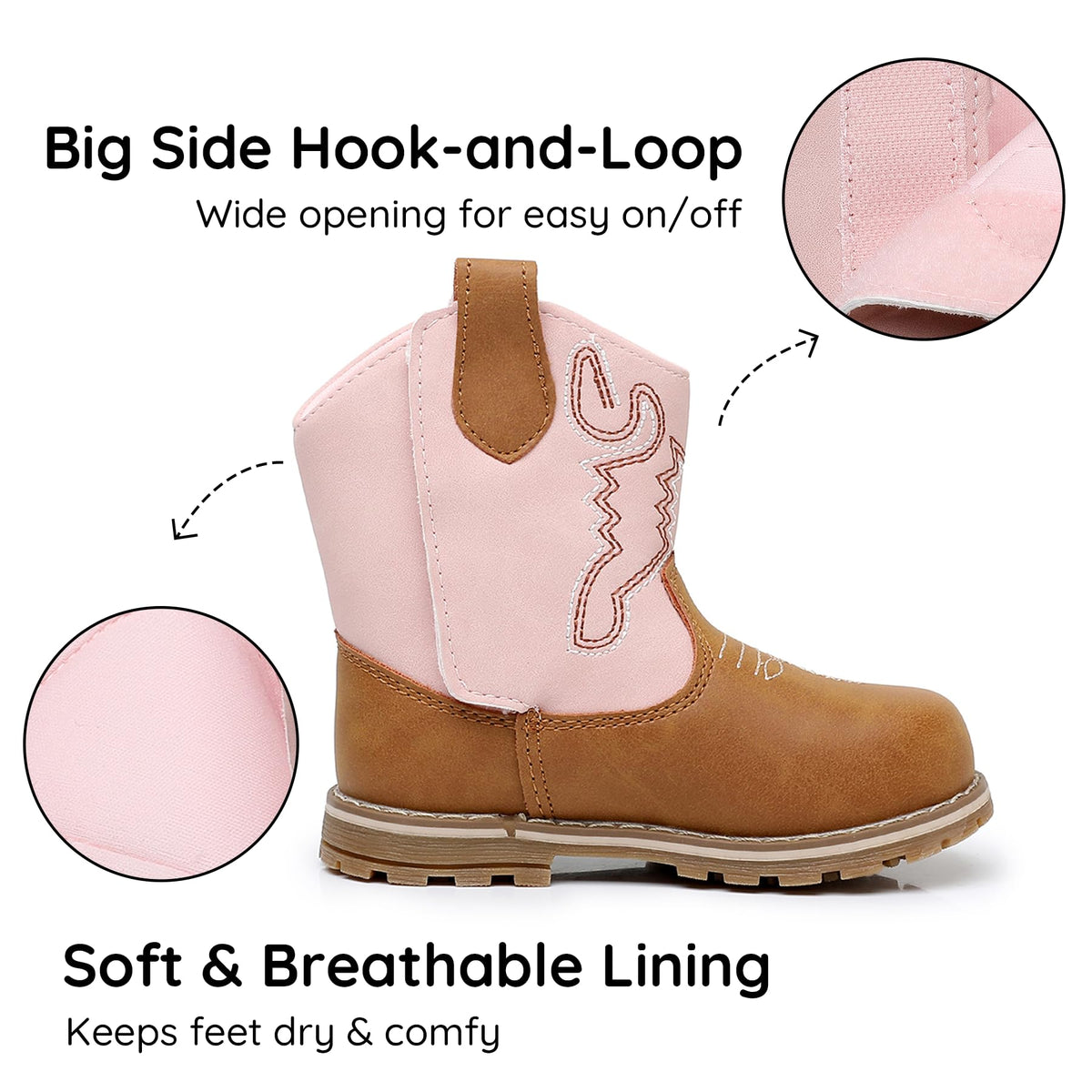 Baby & Toddler Cowboy Boots for Boys Girls Infant Cowgirl Boots
