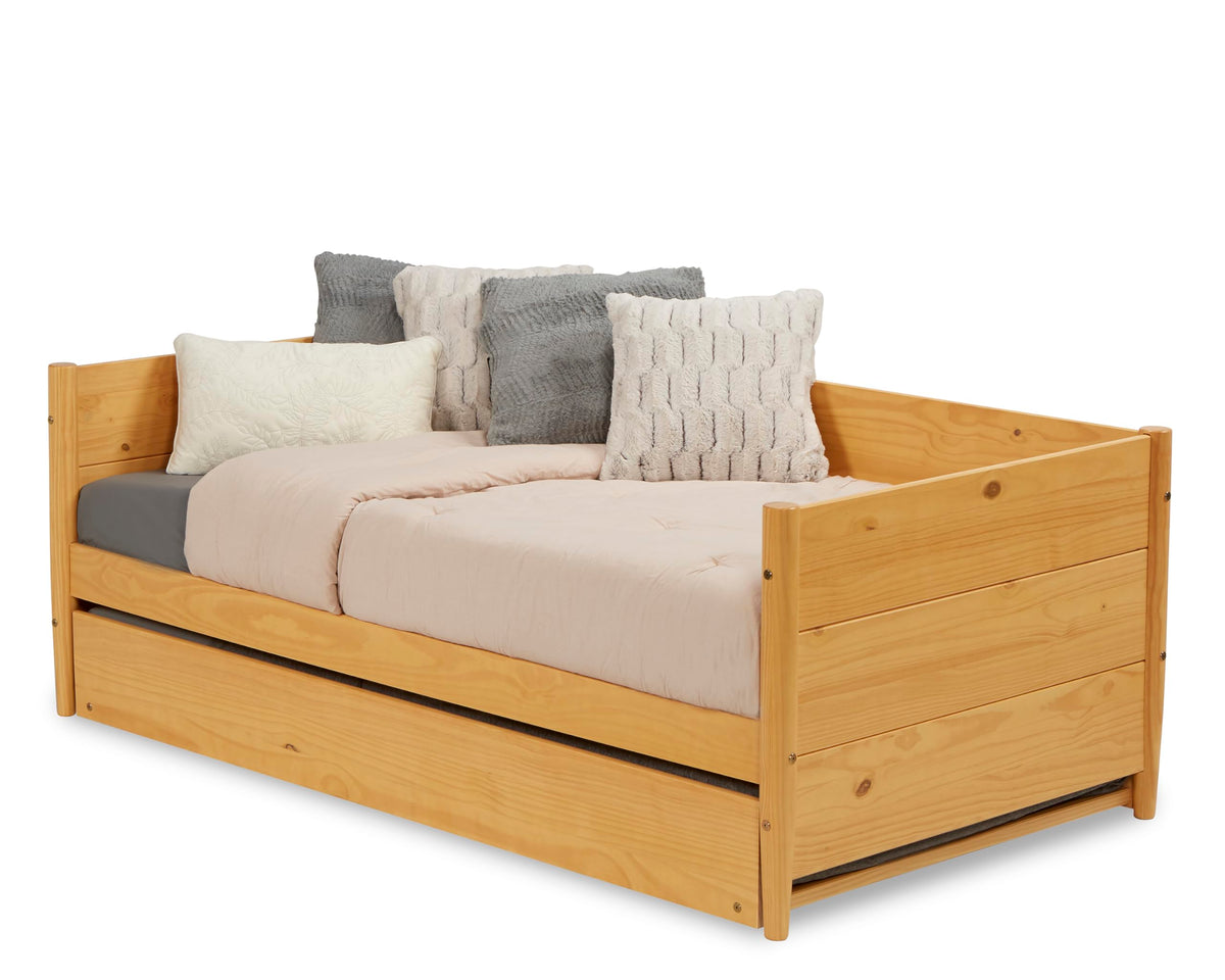 Mid-Century Daybed, Single, Scandinavian Oak, Twin