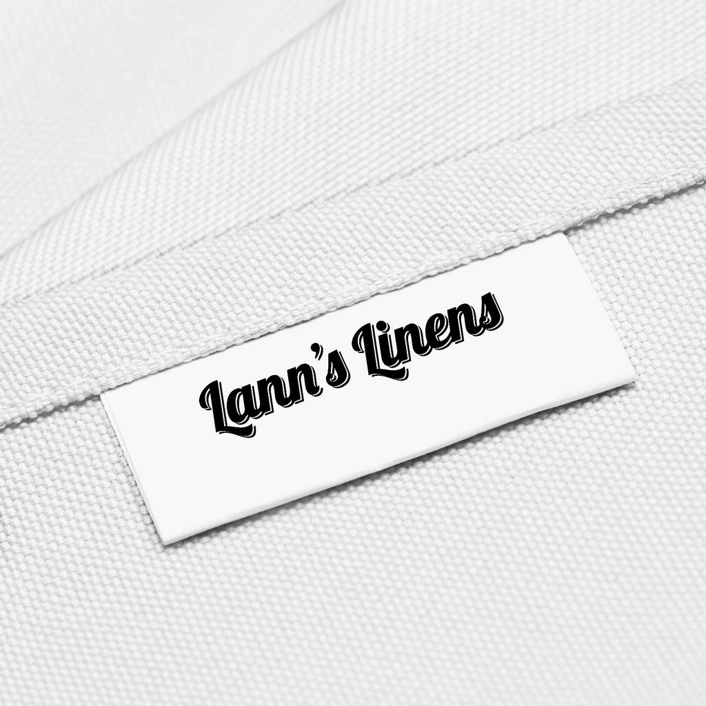 90" Round Premium Tablecloth for Wedding/Banquet/Restaurant - Polyester Fabric Table Cloth - White