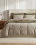 Muslin Duvet Cover, 100% Washed Cotton Duvet Cover Set