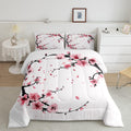 Cherry Blossoms Traditional Comforter Set Bedding