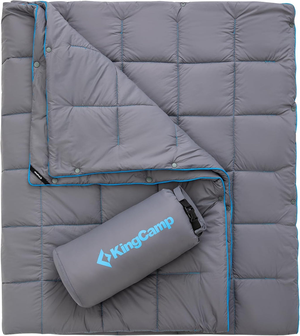 Ultralight Camping Blanket, Wearable Packable Blanket 69" x 53"