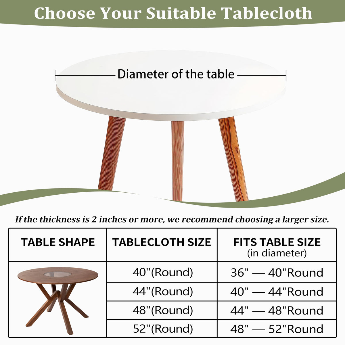 Round Fitted Tablecloth with Elastic Round Outdoor Tablecloths Round Elastic Tablecloth for Tables Waterproof