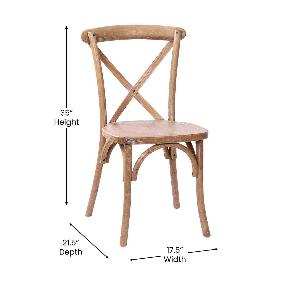 X-Back Chair, White