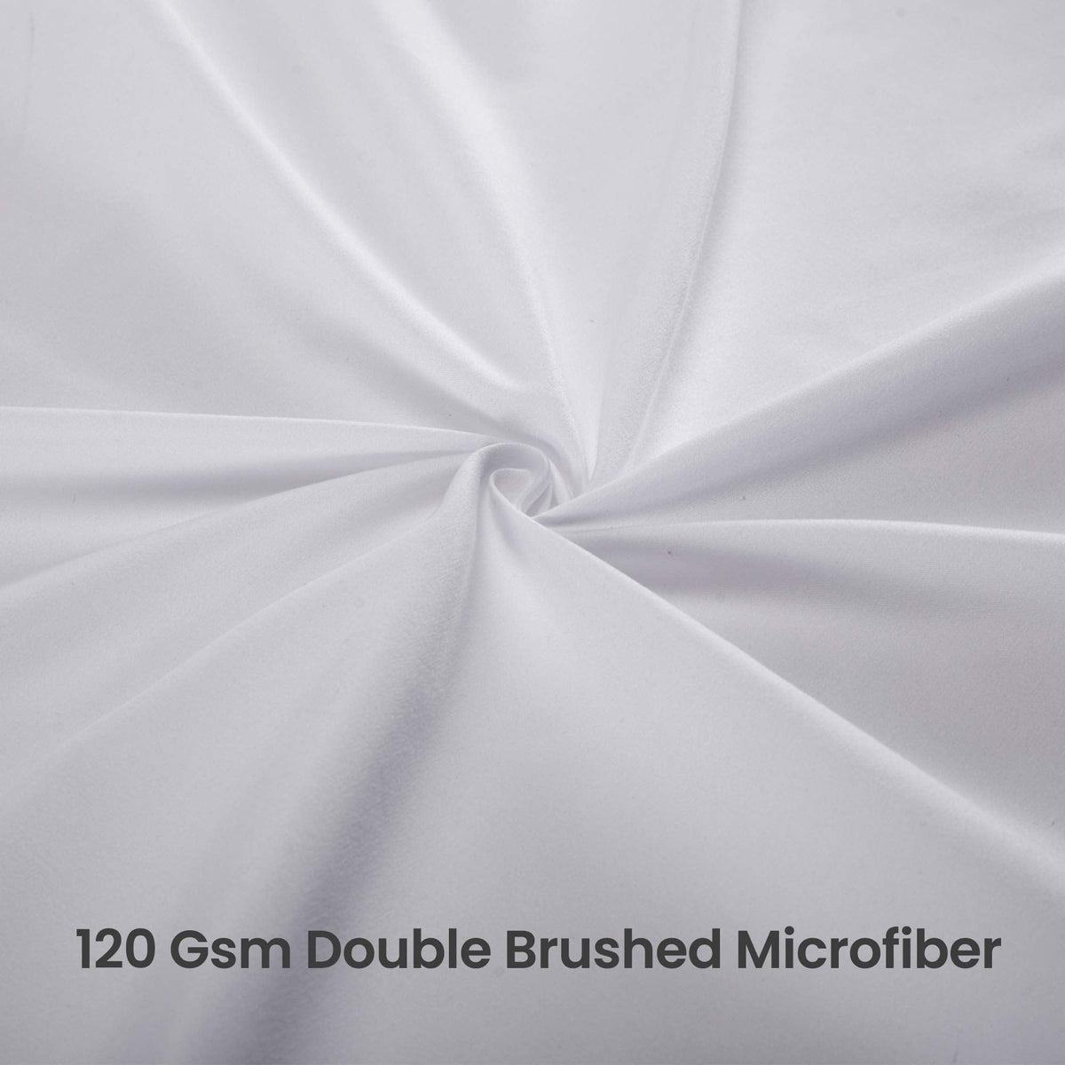Pleated Bed Skirts, 15 inch Tailored Drop Easy Fit Bedskirt, Anti-Static, Fade Resistant (White)
