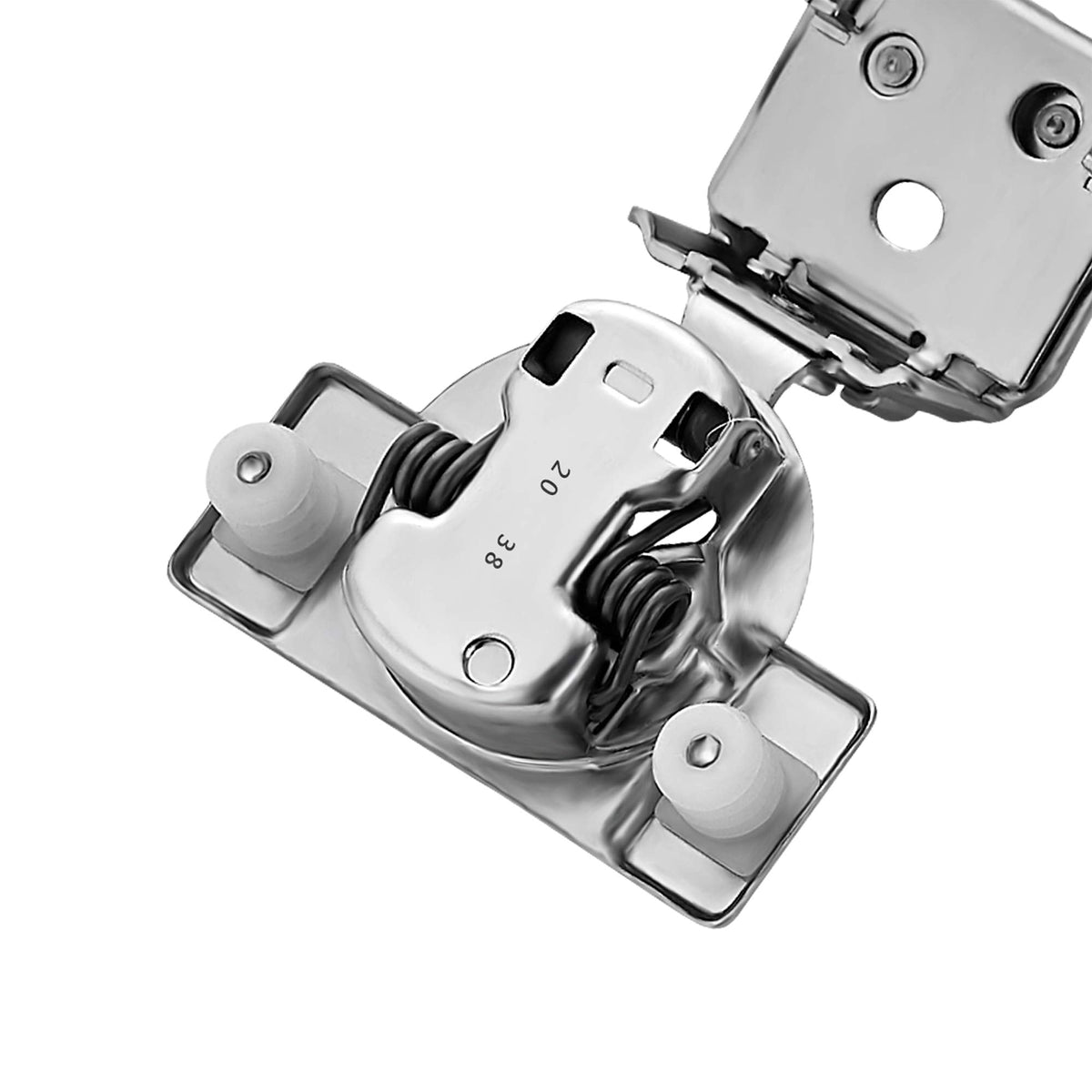 1-1/4 Inch Overlay Soft Close Hinge Kitchen Cabinet Hinges 50 Pack
