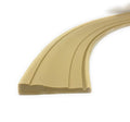 445: Flexible Casing Molding: 11/16" Thick x 3.25" Wide - PRE Curved to fit Half Round Windows 67" to 84" Diameter