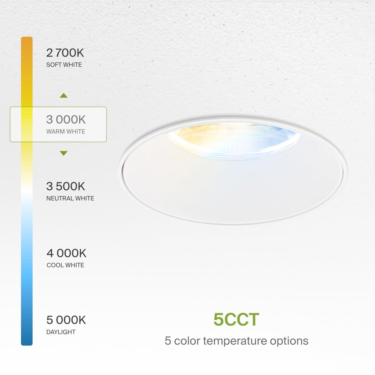 3 Inch Trimless LED Recessed Ceiling Light Fixture