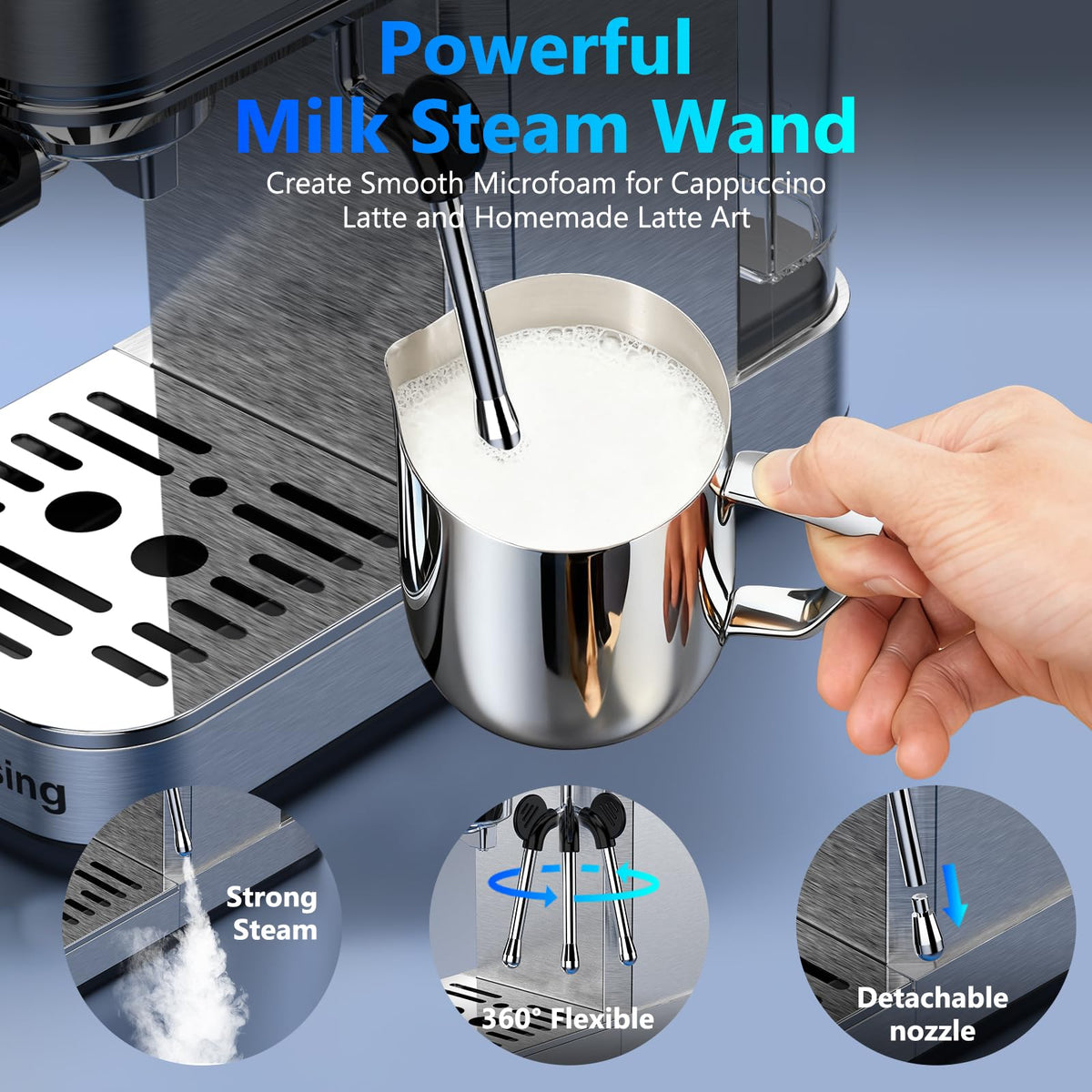 Espresso Machine with Touchscreen And Cold Brew