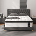 14 Inch King Mattress, Medium Firm Hybrid Pocket Spring Bed | Luxurious 14-inch medium firm king size mattress for