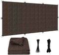 Sun Shade Cloth 10x30 FT, UV Block Outdoor Patio Shade Cover, Permeable and Tear Fade Resistant Rectangle Sunshade