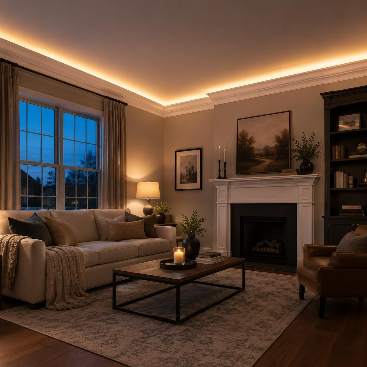 Foam Crown Molding Samples | 6 Profile & Size Swatches