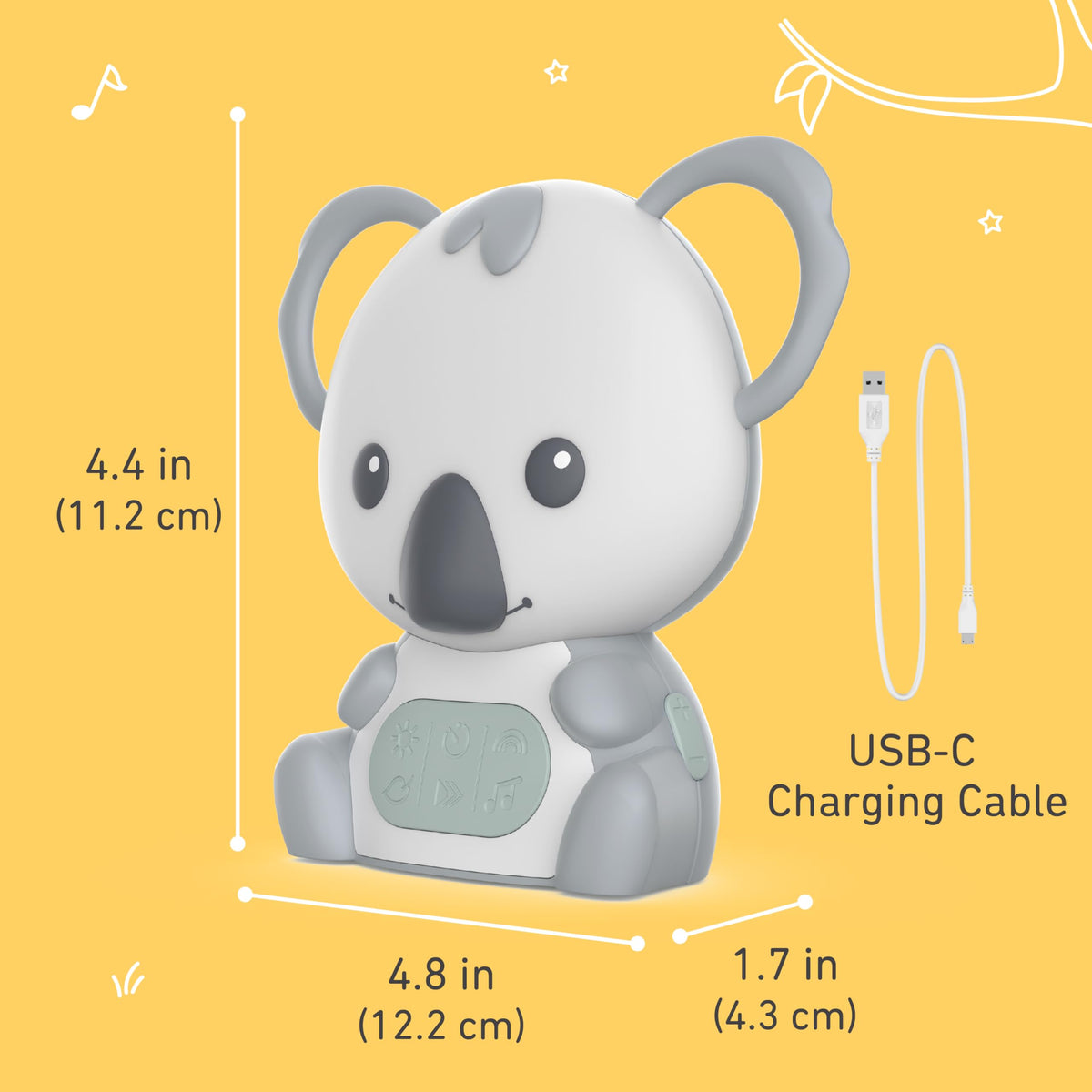 PureBaby Hanging Koala Sound Machine