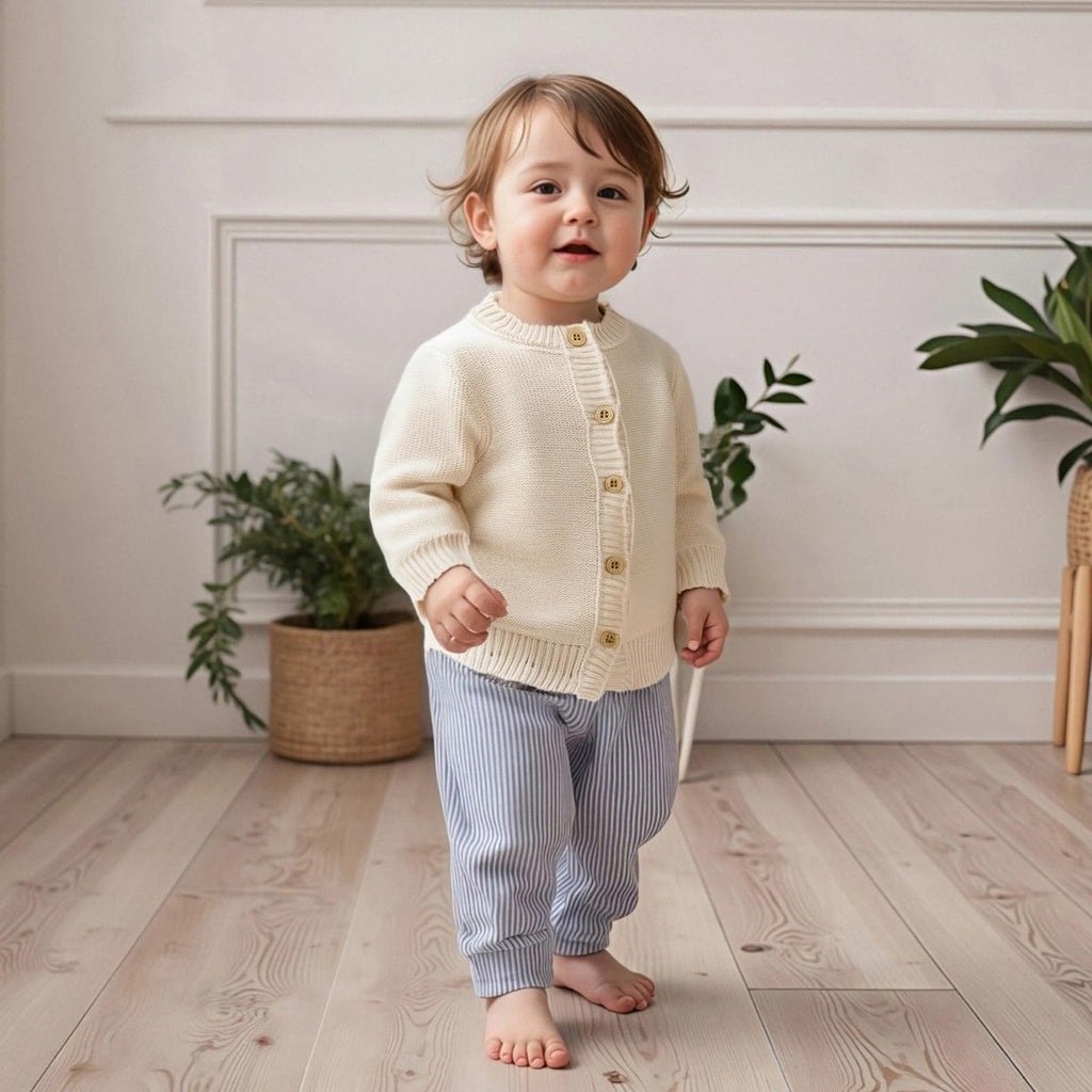 Infant Baby Girl Cardigan Button Down Knit Fall Sweatshirt Toddler Lightweight Sweater Cardigan for Baby Girl