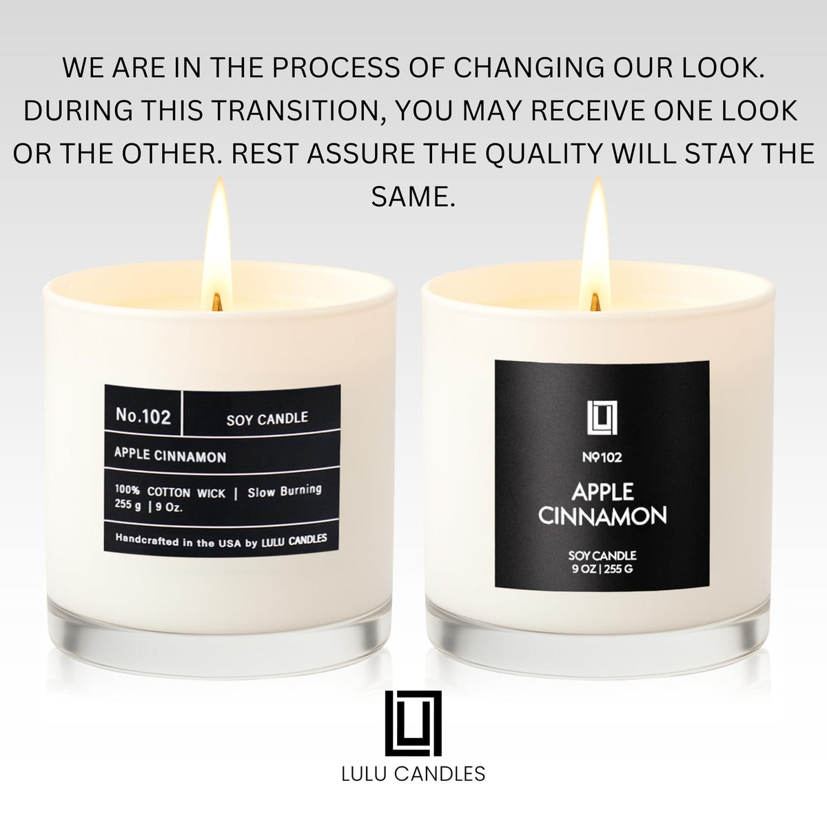 Apple Cinnamon | Luxury Scented Soy Jar Candle | Hand Poured in The USA | Highly Scented & Long Lasting (9 Oz.)