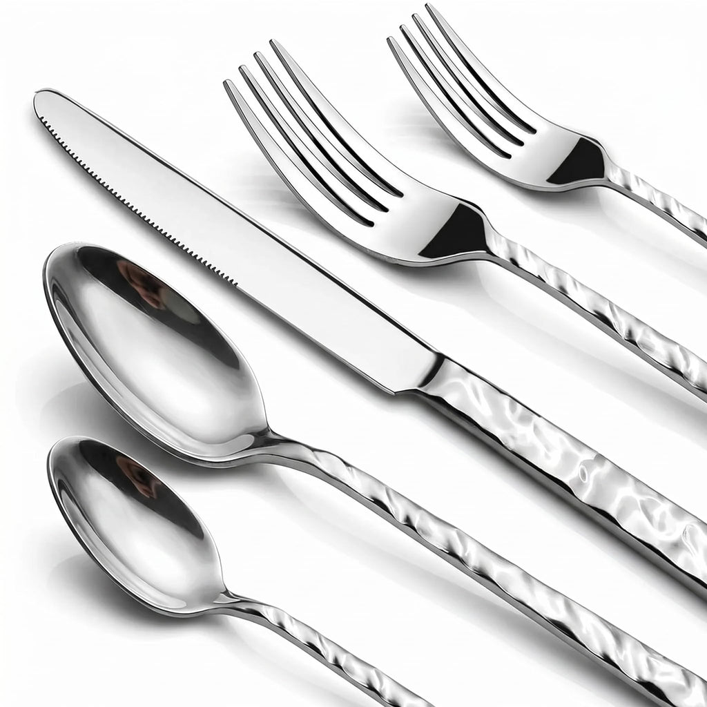 60 Piece Silverware Set for 12