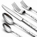 60 Piece Silverware Set for 12