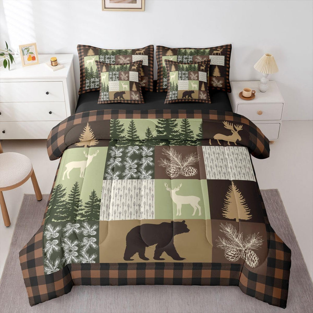 Cabin Lodge Comforter Set 7 Piece