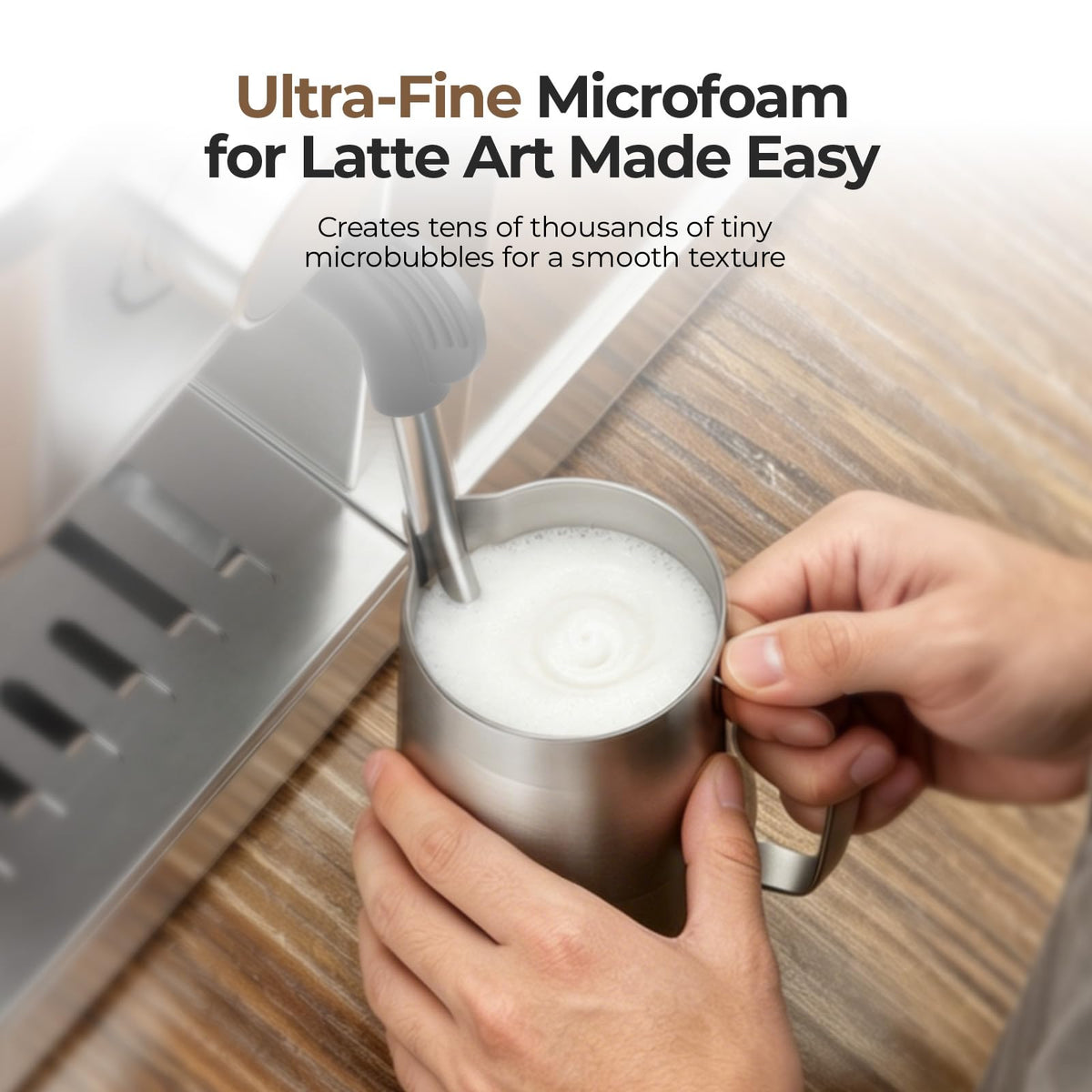 Espresso Machine with Milk Frother, Instant Cold Brew Maker