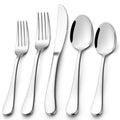 Heavy Duty Silverware Set for 8, 40 Pcs Stainless Steel Flatware Set