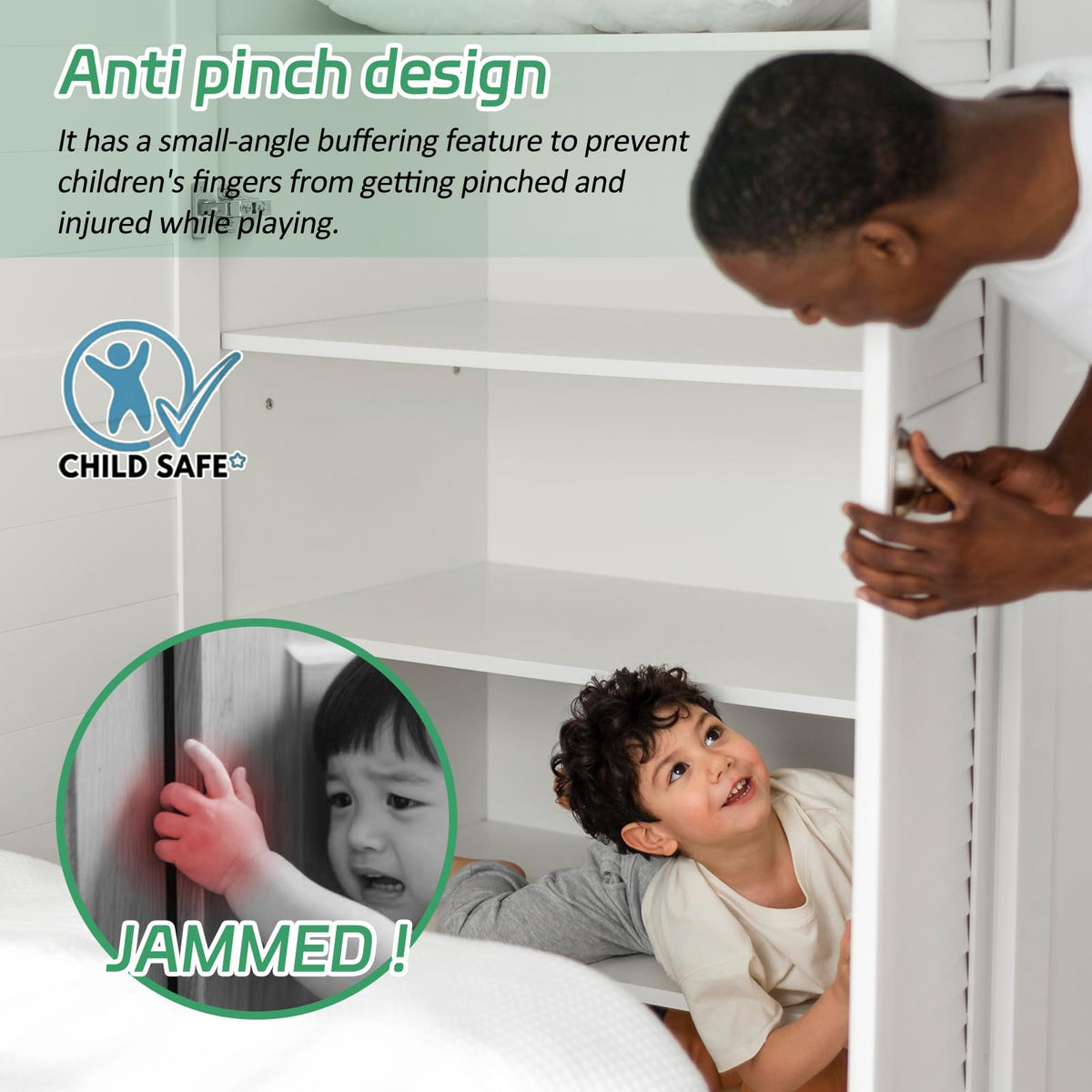 25 Pairs 50 Packs Half Overlay Hinge, Partial 1/4 inch Small Overlay Cabinet Hinges, Face Frame Soft Close Cabinet