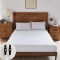 Heated Mattress Pad, Fast Heating Electric Bed Warmer with Deep Pocket
