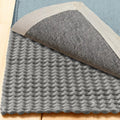 Premium Dual Sided Thick 8x10 Rug Gripper Pad for Hardwood Floors, Breathable Slip Resistant Pad Grips Under Carpet - Set of 80