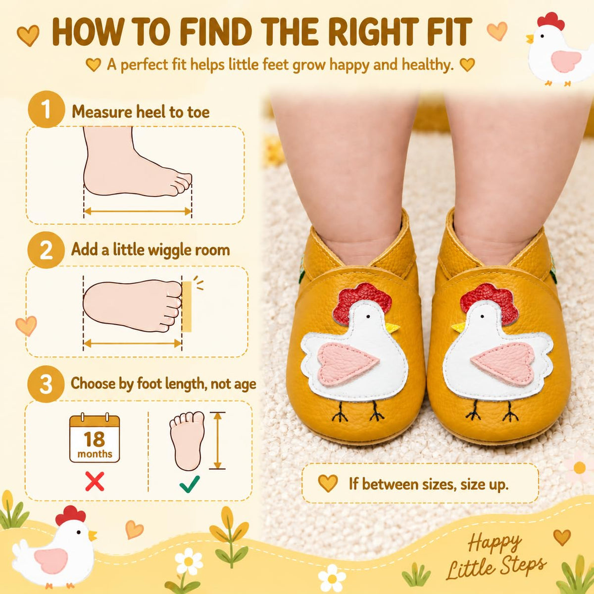 Baby Leather Moccasins,Ochre-Chick