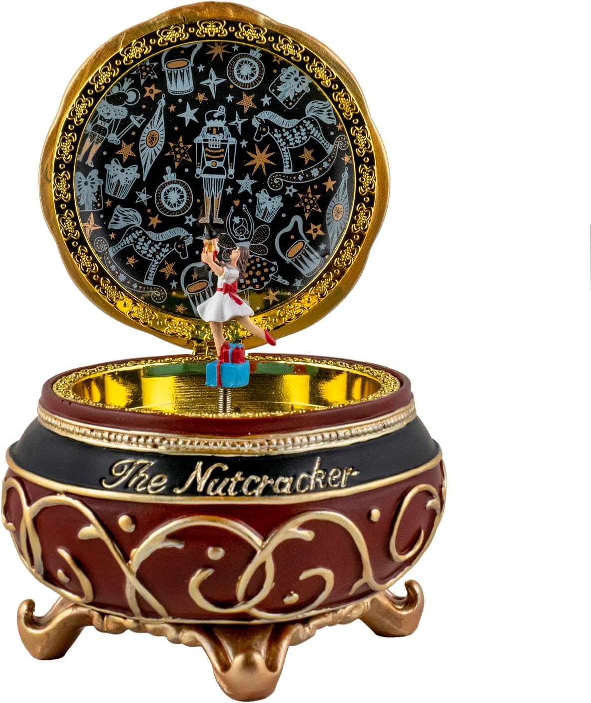 Musical Nutcracker Trinket Box