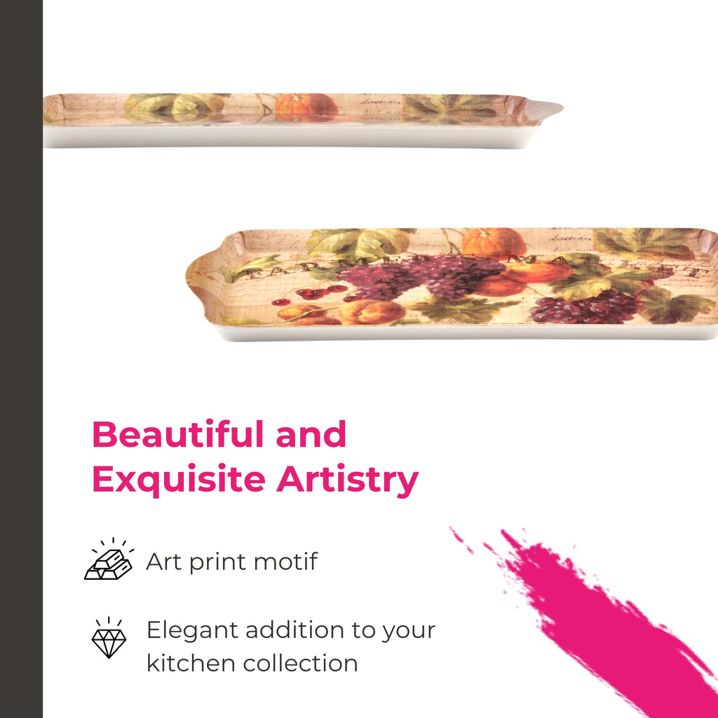 Abundant Fall - Rectangular Sandwich Serving Tray