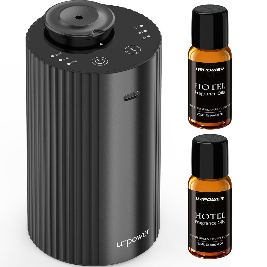 Waterless Essential Oil Diffuser Cordless Mini Scent Diffuser 20mL