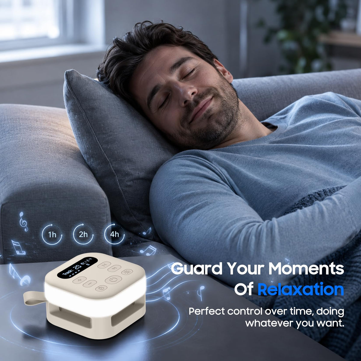White Noise Machine & Portable Sound Machine Essentials for Baby & Adults