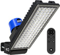 100W Dusk to Dawn LED Flood Light with Remote, 6500K Security Lights | 14000LM, IP67 Waterproof & Rugged, Timer, 10KV