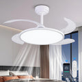 42" Chandelier Retractable Ceiling Fan with Light & Remote