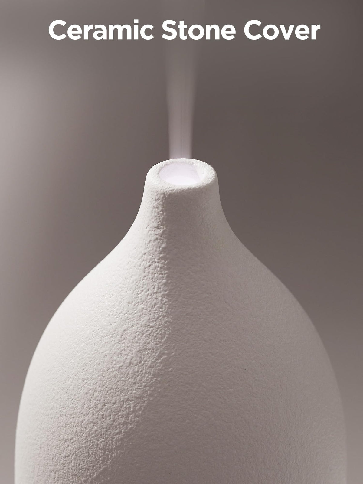 150ml Ceramic Essential Oil Diffuser, Diffusers, White